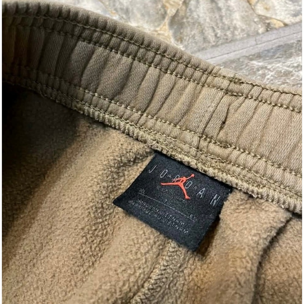 Air Jordan X Jordan Moss Sweatpants Women XL Brown Joggers FD7149-258 - Picture 2 of 11